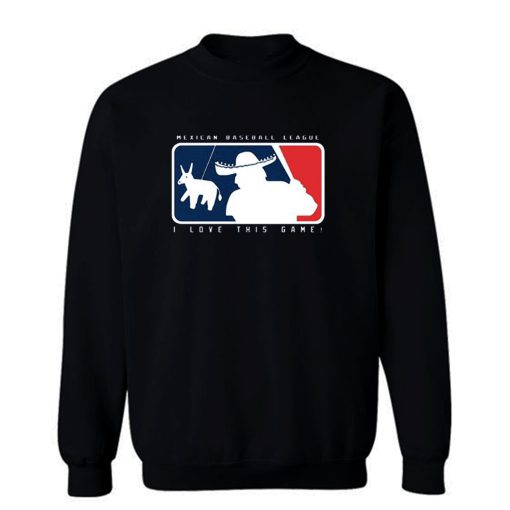 Mexican Baseball Goat Vintage Sweatshirt