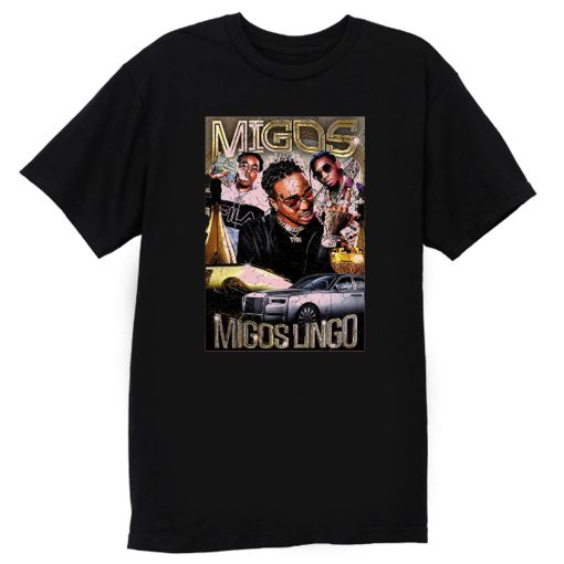 Migos Quavo Rap Hip Hop Vintage T Shirt