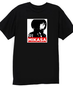 Mikasa Cover Attack On Titan Anime T Shirt