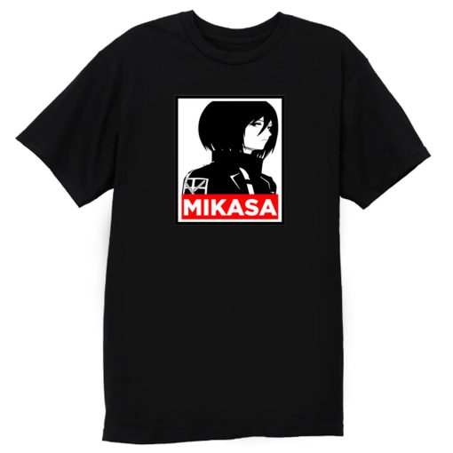 Mikasa Cover Attack On Titan Anime T Shirt