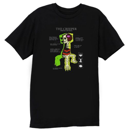 Minecraft Creeper Mine Gaming Minecraft Gamers T Shirt