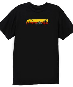Mountain Sunset Bike T Shirt