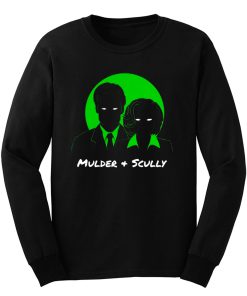 Mulder and Scully X Files Long Sleeve
