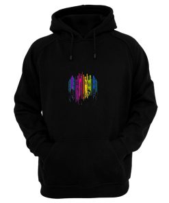 Music Note Colourful Hoodie