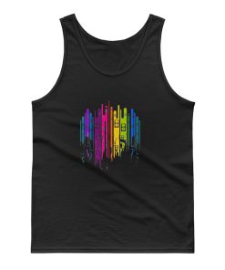 Music Note Colourful Tank Top