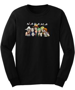 Nakama Friends One Piece Manga Japanese Anime Funny Long Sleeve