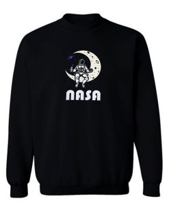 Nasa Astronaut Moon Space Sweatshirt