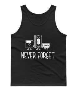 Never Forget Classic Floppy Disk Tank Top