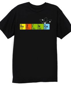 New Big Bang Theory Bazinga Cooper Sheldon Funny T Shirt