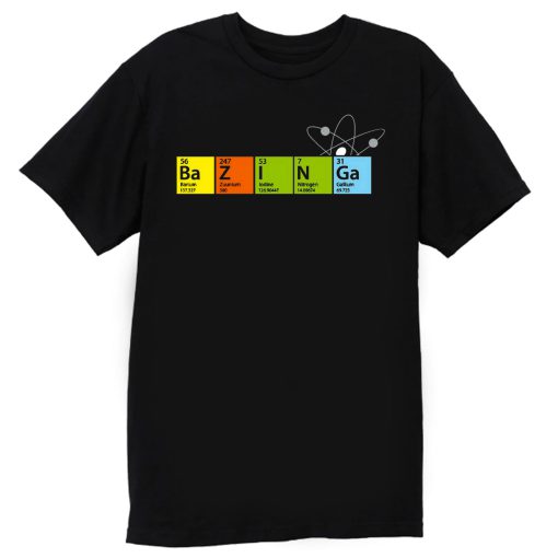 New Big Bang Theory Bazinga Cooper Sheldon Funny T Shirt