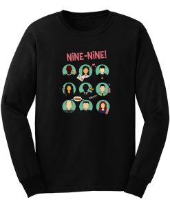 New Brooklyn Nine Nine Squad Artwork Comedy TV Series Long Sleeve