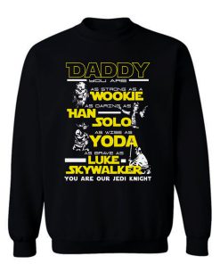 New Daddy Star Wars Jedi Father Day Sweatshirt