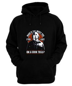 No Country For Old Men Anton Chigurh Coin Toss Western Crime Thriller Film Hoodie