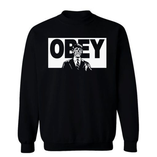 Obey zombie Fiction Sweatshirt