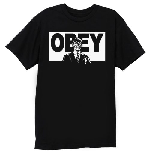Obey zombie Fiction T Shirt