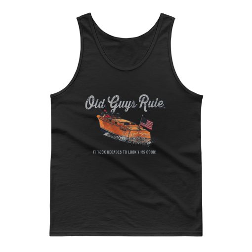 Old Guys Rule Decades Tank Top