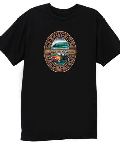 Old Guys Rule Retro T Shirt