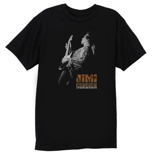 On stage Jimmy Hendrix Musician T Shirt