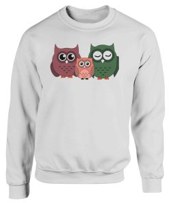 Owl Family Good Night Sweatshirt