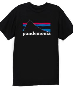 Pandemonia Mountain Retro T Shirt