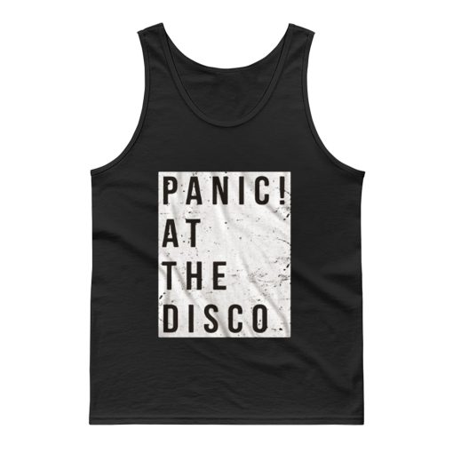Panic At The Disco Pop Band Retro Tank Top