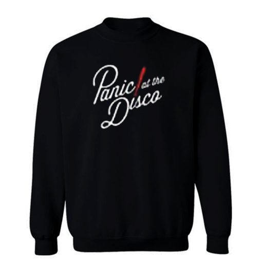 Panic At The Disco Red Stripes Band Sweatshirt