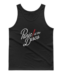 Panic At The Disco Red Stripes Band Tank Top