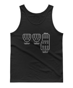Pedal Funny Tank Top
