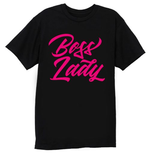 Pinky Boss Lady T Shirt