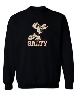 Popeye Cartoon Salty Sweatshirt