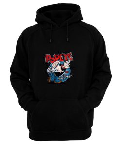 Popeye The Sailorman Classic Cartoon Hoodie