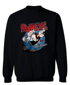 Popeye The Sailorman Classic Cartoon Sweatshirt