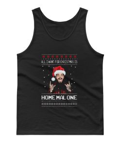 Post Malone Home Alone Christmas Tank Top