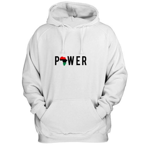 Power African Melanin American Pride Hoodie