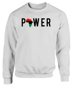 Power African Melanin American Pride Sweatshirt