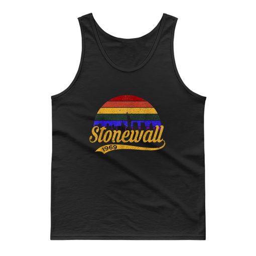 Pride LGBTQ Tee Stonewall 1969 Where Pride Began Tank Top