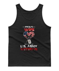 Proud Wife Of A US Army Veteran Tank Top