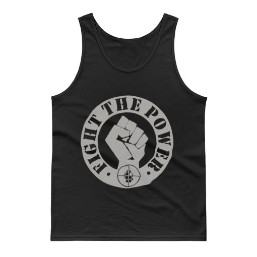 Public Enemy Fight The Power Iconic American Hip Hop Tank Top