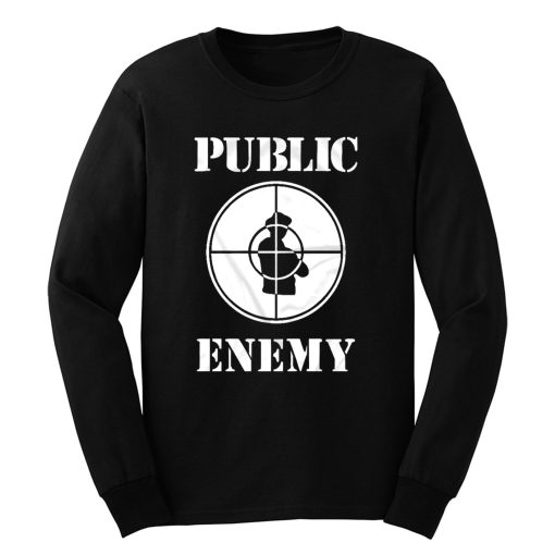 Public Enemy Shot Target Long Sleeve