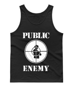 Public Enemy Shot Target Tank Top