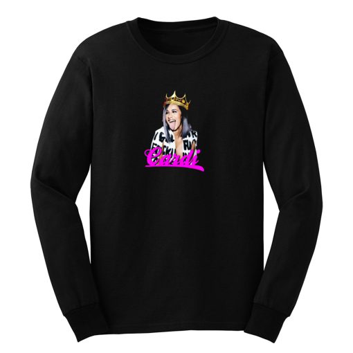 Queen Bodak Cardi B Fan Long Sleeve