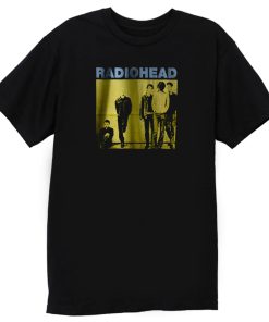 RADIOHEAD Black Rock Band T Shirt