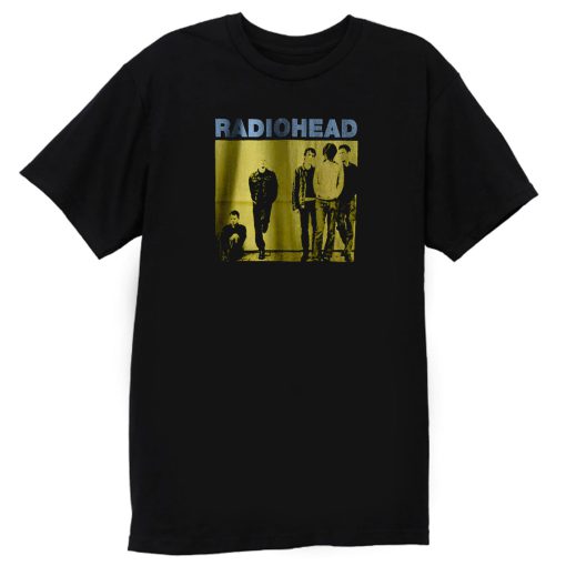 RADIOHEAD Black Rock Band T Shirt