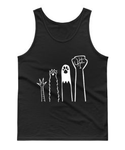 RESIST Fists Political Animal And Human Tank Top