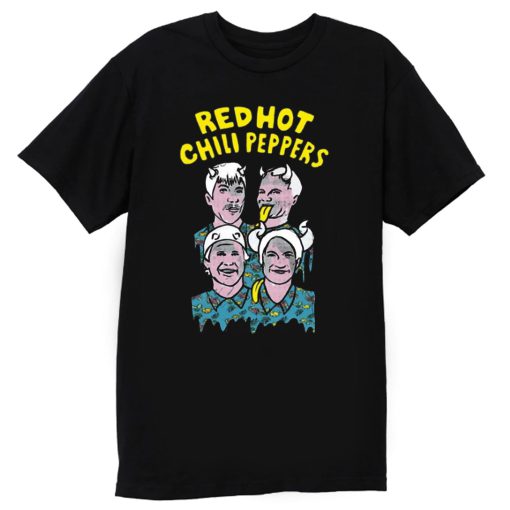 Red Hot Chilli Peppers RHCP Rock Band Retro T Shirt