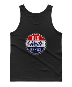 Red White And Brews Tank Top
