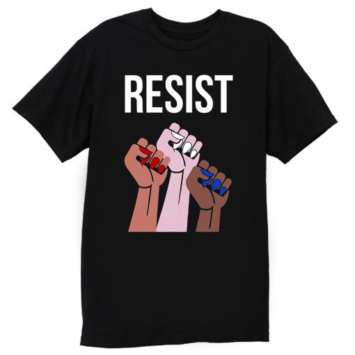 Reistst Womens Fists Political T Shirt