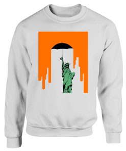 Resist Umbrella Liberty Statue Sweatshirt