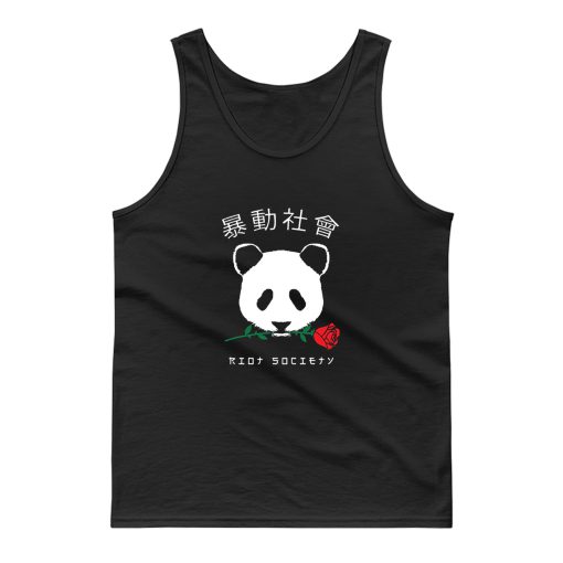 Riot Society Panda Tank Top