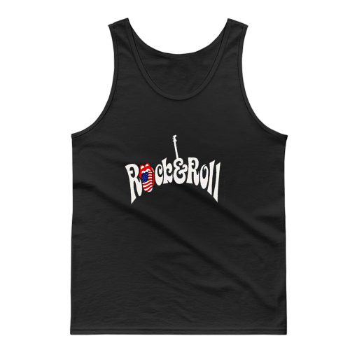 Rock And Rocll Rolling Stones Tank Top